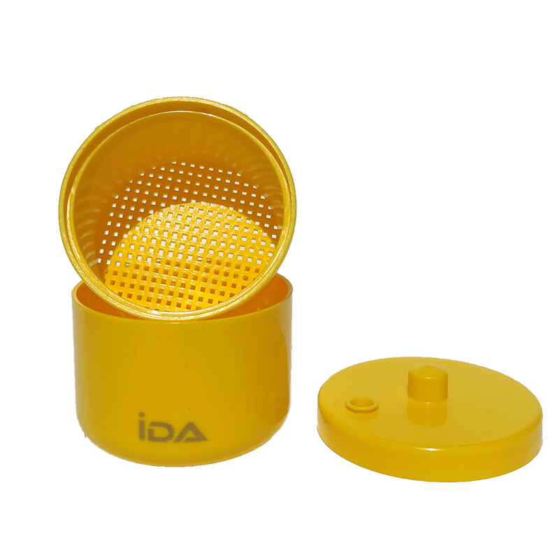 BurClean, Disinfectant box with strainer for dental burs